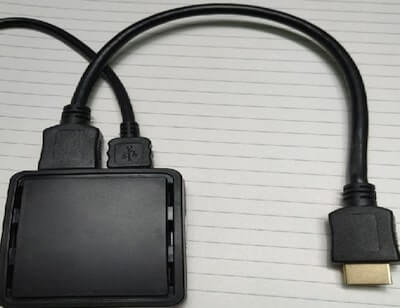 Cloud Connector with unconnected HDMI cable